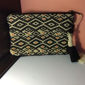 Tribel print clutch